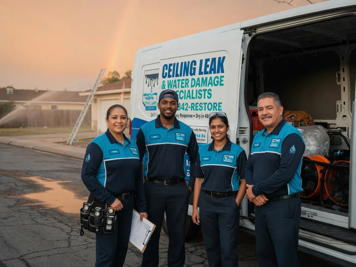 Ceiling Leak Cleanup company in Spring, TX
