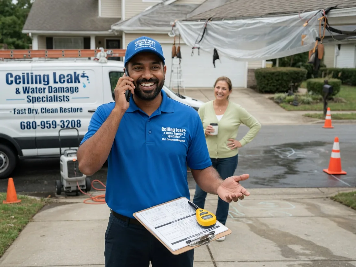 Ceiling Leak Cleanup Spring, TX FAQs